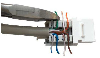 Ethernet Keystone Termination