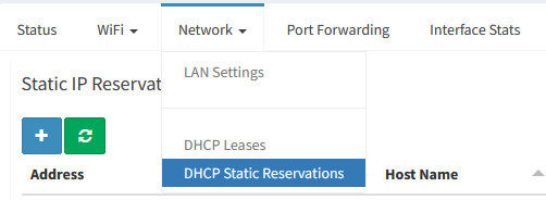 SPanel V1.0 - Static IP